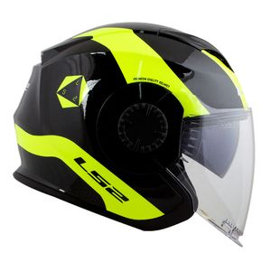 CAPACETE LS2 VERSO TECHNIK AMARELO