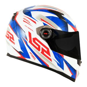 CAPACETE LS2 CLASSIC DRAZE AZUL
