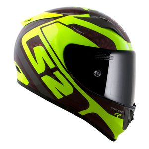 CAPACETE LS2 ARROW CARBON STING AMARELO