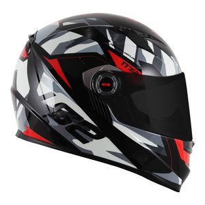 CAPACETE LS2 CLASSIC TANK VERMELHO