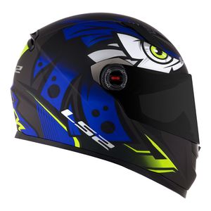 CAPACETE LS2 CLASSIC TRIBAL AZUL