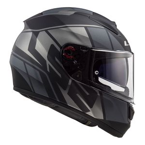 CAPACETE LS2 VECTOR FT2 KRIPTON CINZA