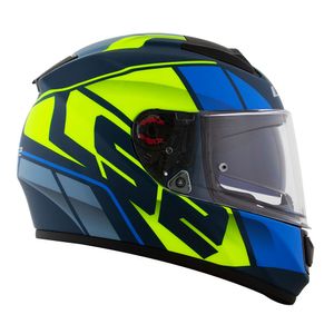 CAPACETE LS2 VECTOR FT2 KRIPTON AZUL