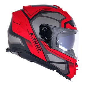CAPACETE LS2 STORM FASTER VERMELHO