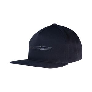 BONÉ LS2 SNAPBACK PRETO
