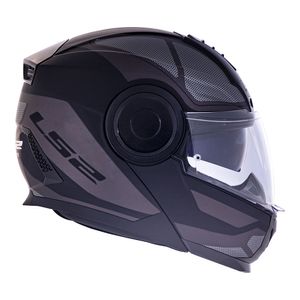 CAPACETE LS2 SCOPE MASK CINZA