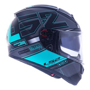CAPACETE LS2 FF397 VECTOR FREQUENCY VERDE