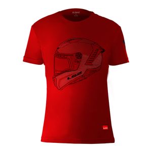 CAMISETA LS2 THUNDER VERMELHO