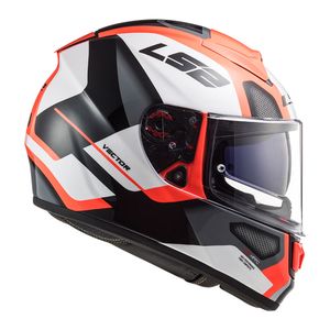 CAPACETE LS2 VECTOR AUTOMAT LARANJA