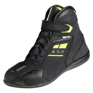 BOTA LS2 GARRA PRETO/AMARELO