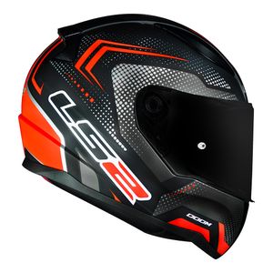 CAPACETE LS2 RAPID DOOM VERMELHO
