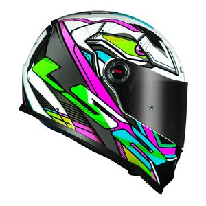 CAPACETE LS2 CLASSIC XDRON ROSA