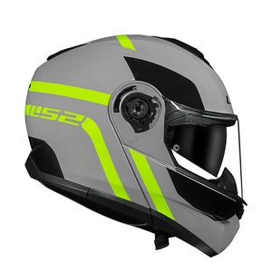 CAPACETE STROBE II AUTOX CINZA