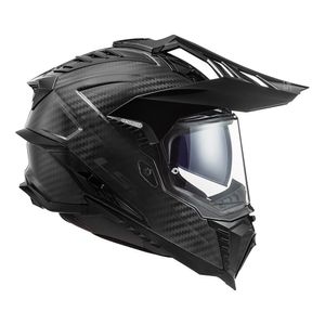 CAPACETE LS2 EXPLORER CARBON SOLID FOSCO