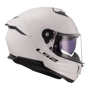 CAPACETE LS2 STREAM II MONOCOLOR BRANCO