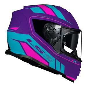CAPACETE LS2 STORM FIST ROXO
