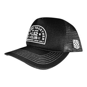 BONÉ LS2 CLUB TRUCKER PRETO