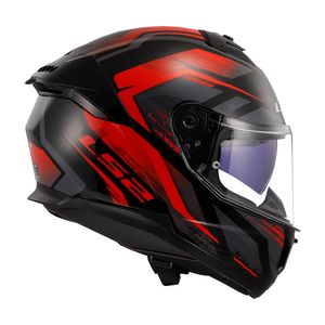 CAPACETE LS2 STREAM II FURY VERMELHO