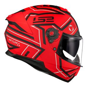 CAPACETE LS2 STREAM II MAZE LARANJA