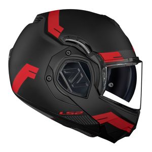CAPACETE LS2 ADVANT BEND PRETO FOSCO