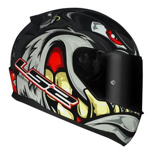 CAPACETE LS2 RAPID SPOX VERMELHO