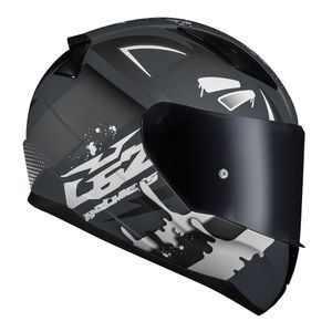 CAPACETE LS2 RAPID TAGLINE PRETO FOSCO