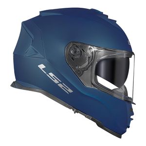 CAPACETE LS2 STORM MONOCOLOR AZUL FOSCO