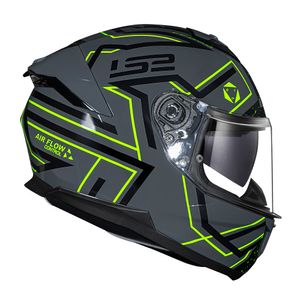 CAPACETE LS2 STREAM II MAZE PRETO
