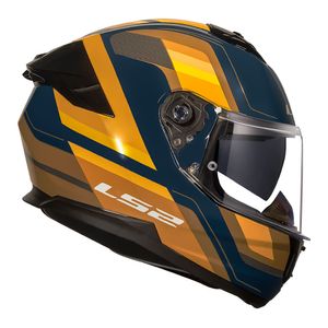 CAPACETE LS2 STREAM II VINTAGE AZUL
