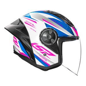 CAPACETE LS2 AIRFLOW II DRAZE BRANCO