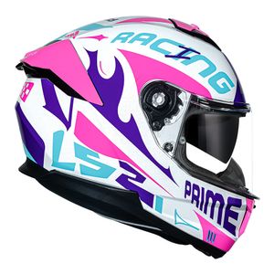 CAPACETE LS2 STREAM II RACE BRANCO